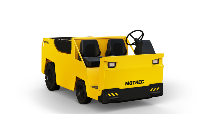 Motrec MT-800 tow tractor reengineered