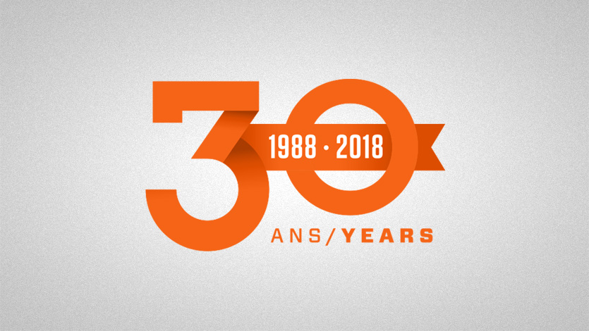 30 ans d’innovation, d’excellence et de travail d’équipe